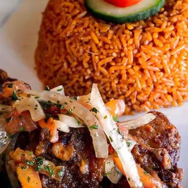Jollof and Turkey Tail.