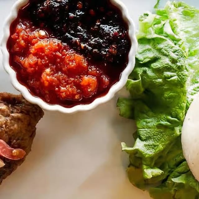 Banku and Fried Fish.