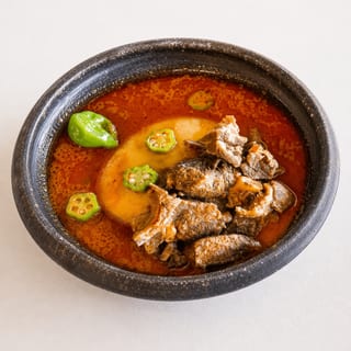 Peanut Butter and White Rice (Goat or Beef)