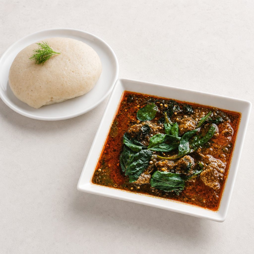 Okro and Banku.