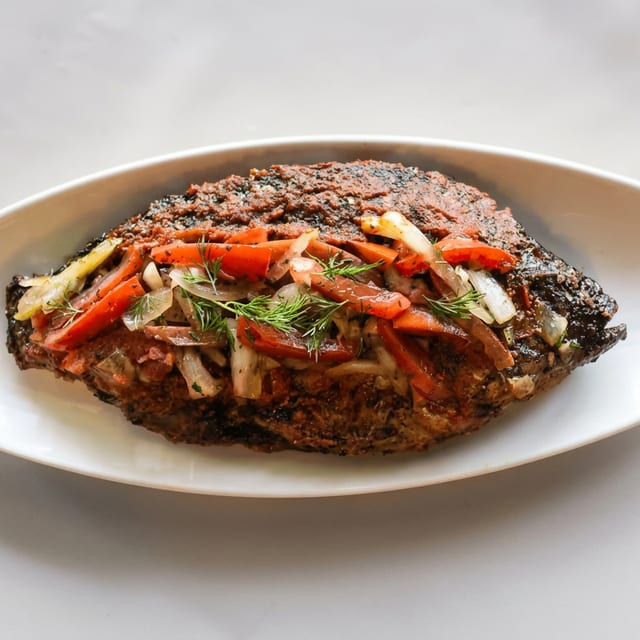 Grilled Tilapia Fish (Only).