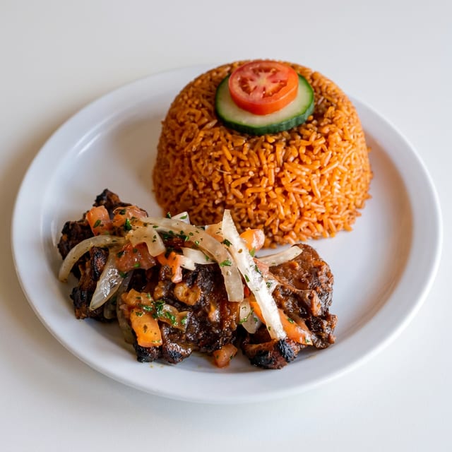 Jollof and Turkey Tail.